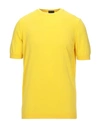 Drumohr Sweaters In Yellow