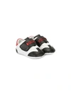 DOLCE & GABBANA PANELLED TOUCH STRAP SNEAKERS
