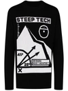 THE NORTH FACE INTARSIA-KNIT SLOGAN JUMPER