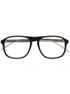Gucci Square-frame Glasses In Black