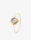 GUCCI YA151502 PLAY MOTHER-OF-PEARL AND YELLOW-GOLD WATCH,R00109477
