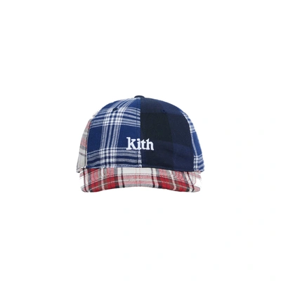 Pre-owned Kith  Mixed Plaid Cap Multi