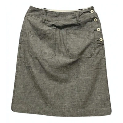 Pre-owned Margaret Howell Mini Skirt In Grey