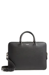 BURBERRY AINSWORTH GRAINY LEATHER BRIEFCASE,8014265