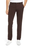 Ag Marshall Slim Fit Straight Leg Chinos In Cornerman Burnt