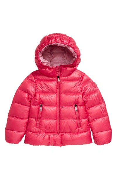 Moncler Kids' Sunday Water Resistant Hooded Down Puffer Jacket In Fuchsia