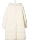 MONCLER TEXTURED PADDED COAT