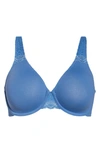 Wacoal Soft Embrace Full-figure Unlined Underwire Bra In Dutch Blue