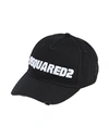 Dsquared2 Hats In Black