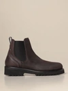 WOOLRICH SLIP ON CHELSEA BOOT IN SPLIT LEATHER,11554998