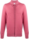 PAUL SMITH FINE-KNIT BUTTONED CARDIGAN