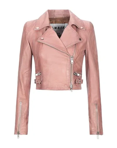 Sword 6.6.44 Jackets In Pastel Pink