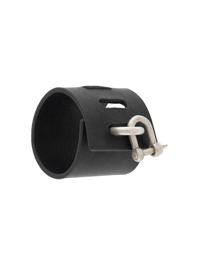 Parts Of Four Restraint Charm Cuff In Black