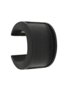 Parts Of Four Crescent Channel Bracelet In Black