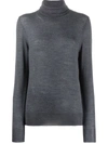 ANTONELLA RIZZA RIB-TRIMMED MERINO WOOL JUMPER