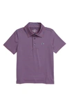 Vineyard Vines Kids' Bradley Stripe Stretch Polo Shirt In Blue Moon