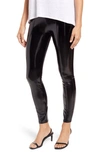 SPANXR FAUX PATENT LEATHER LEGGINGS,20301T