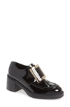 ROGER VIVIER VIV RANGERS BUCKLE LOAFER,RVW59829340D1PB999