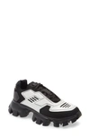 Prada 'cloudbust Thunder' Sneakers In Black/ White
