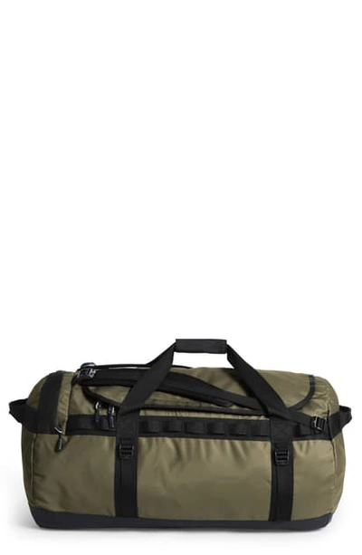 The North Face Base Camp Large Duffle Bag In Tin Grey/ Tnf Black