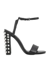 Steve Madden Sandals In Black