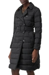 BURBERRY ARNISTON DOUBLE BREASTED PUFFER COAT,8018554