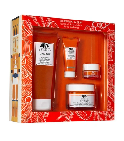 Origins Morning Merry Ginzing Gift Set In White