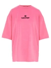 BALENCIAGA BALENCIAGA SPONSOR LOGO OVERSIZED T