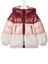 MONCLER COLOUR-BLOCK PANELLED JACKET