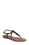 Sam Edelman Gigi Sandal In Black/ Black