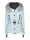 MONCLER BEVERLY DOWN JACKET IN LIGHT BLUE
