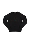 BALMAIN LOGO SWEATSHIRT IN BLACK