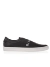 GIVENCHY URBAN SNEAKERS WITH BAND IN BLACK