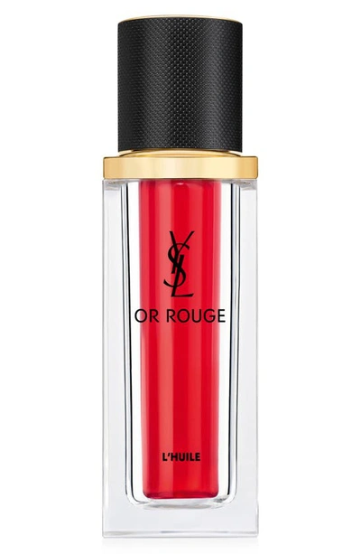 Saint Laurent Or Rouge Anti-aging Face Oil 1 Oz. In Red