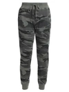 Splendid Camo Joggers In Olive Branch