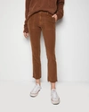 Nili Lotan Corduroy Jenna Pant In Chestnut