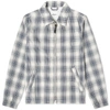 ALBAM Albam Overdyed Check Harrington Jacket