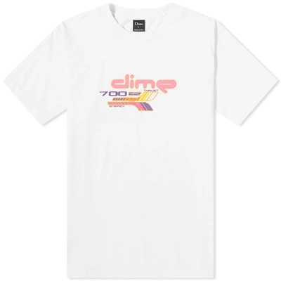 Dime 700 Tee In White