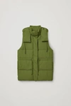 COS RECYCLED POLYESTER PADDED GILET,0919425001