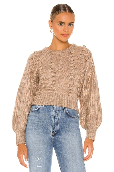 Astr Tina Jumper In Taupe