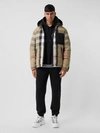 Burberry Kids Reversible Check Puffer Jacket In Archive Beige/black