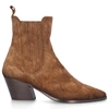 ELIA MAURIZI ANKLE BOOTS FOX SUEDE BROWN