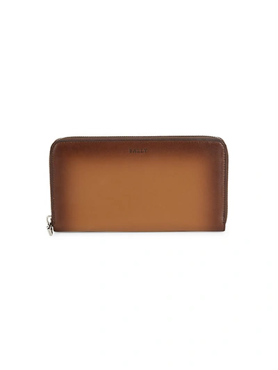 Bally Selen Leather Continental Wallet In Cowboy