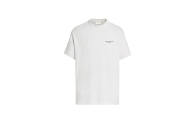 Pre-owned Fear Of God  X Ermenegildo Zegna Stretch T-shirt White