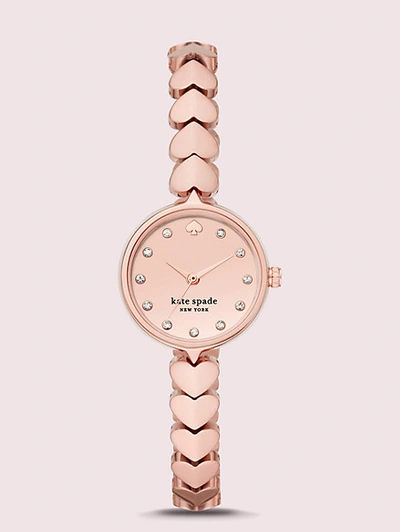 Kate Spade Women's Hollis Bracelet Watch In Rose Gold