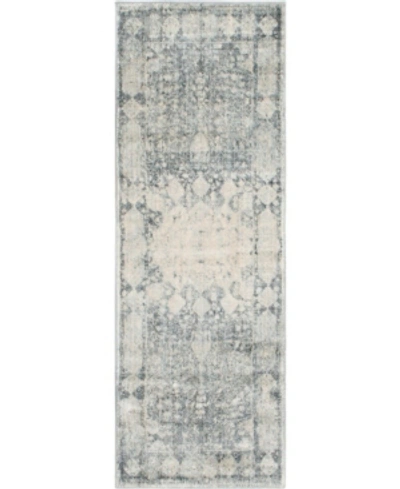 Bridgeport Home Agostina Ago1 2' 2" X 6' Runner Area Rug In Gray