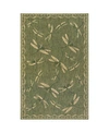 Liora Manne Carmel Dragonfly 7'10" X 9'10" Outdoor Area Rug In Green