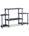 Furniture Cordylion 3-tier Tv Stand In Black