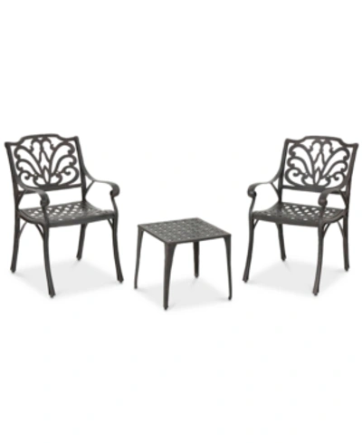 Noble House Cassie 3-pc. Chat Set In Bronze