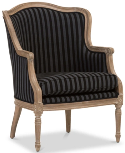 Furniture Karine French Accent Chair In Gray